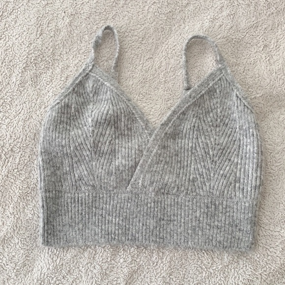 Abercrombie & Fitch Tops Abercrombie Knit Crop Tank Poshmark